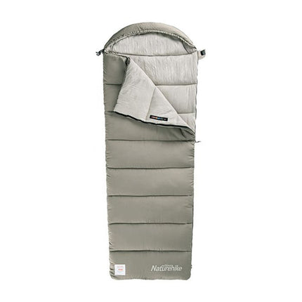 Envelope Hooded Cotton Sleeping Bag for Adult