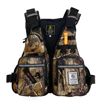 Outdoor Multifunctional Life Vest – 16-Pocket Activity Gear